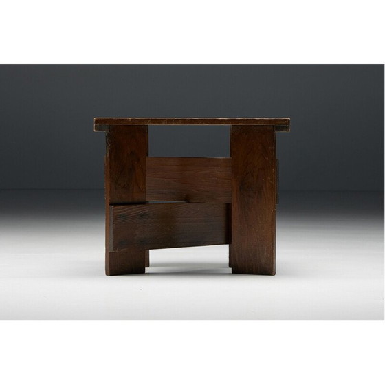 Image 1 of Tabouret vintage en cagette par Gerrit Rietveld, années 1930