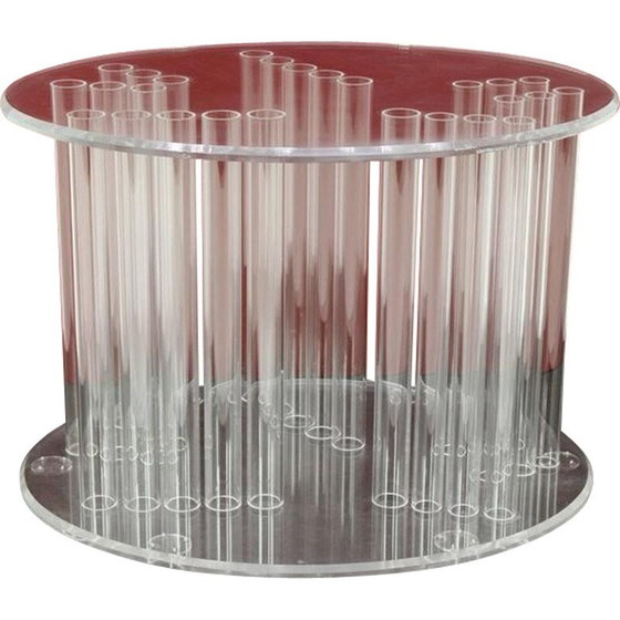 Image 1 of Grande table vintage en lucite - années 1970