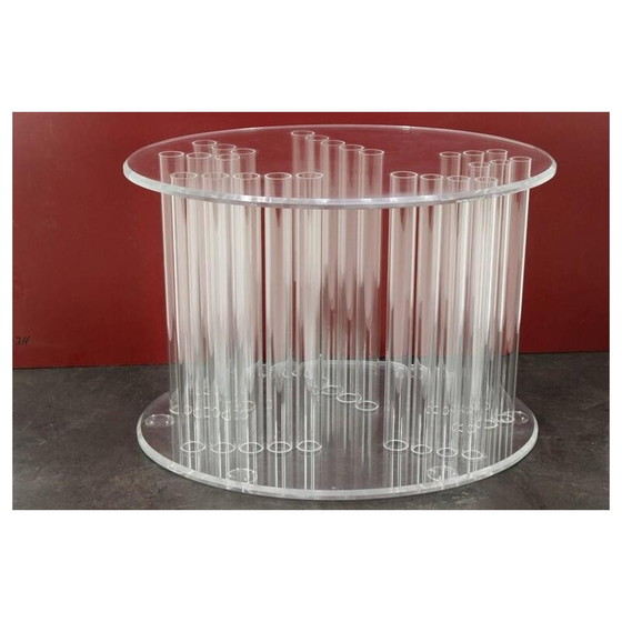 Image 1 of Grande table vintage en lucite - années 1970