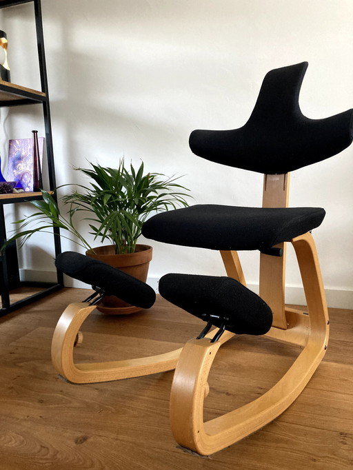 Varier Thatsit Ergonomic Knee Chair Noir