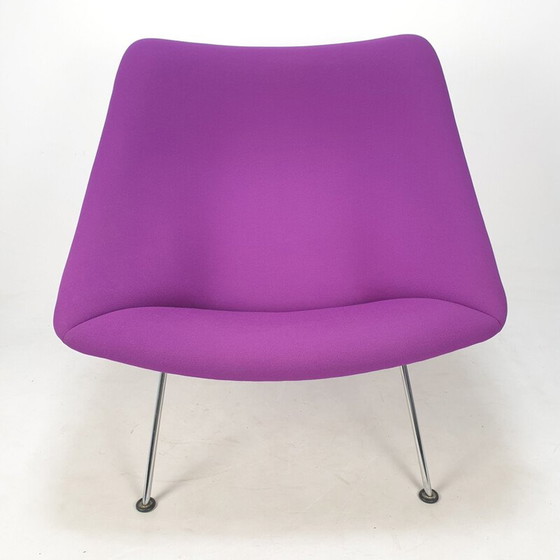 Image 1 of Fauteuil et ottoman Vintage Oyster par Pierre Paulin pour Artifort, 1980