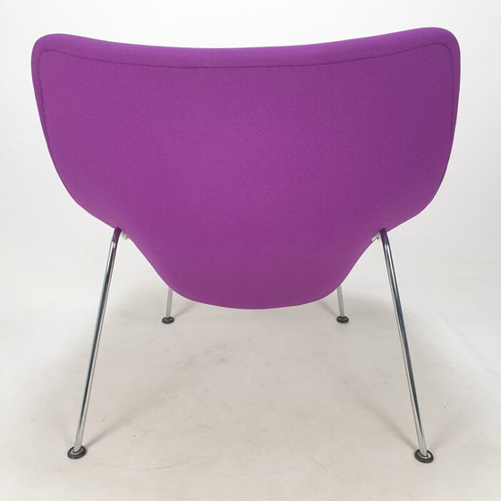 Image 1 of Fauteuil et ottoman Vintage Oyster par Pierre Paulin pour Artifort, 1980
