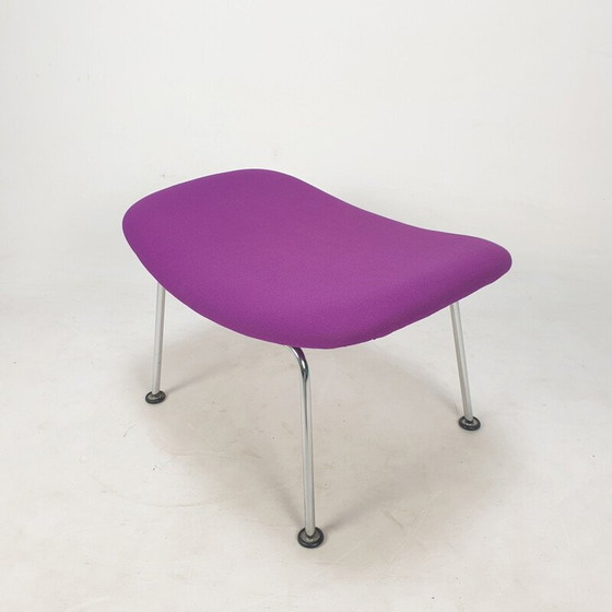 Image 1 of Fauteuil et ottoman Vintage Oyster par Pierre Paulin pour Artifort, 1980