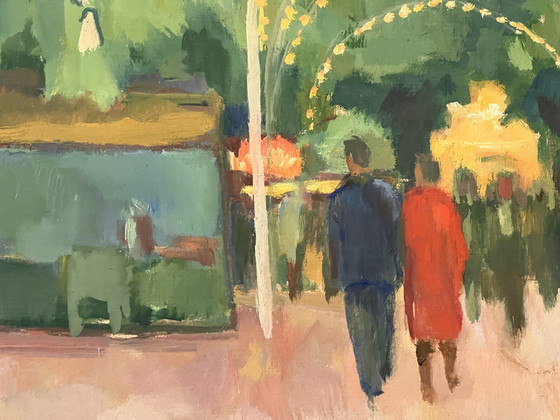 Image 1 of Wilhelm Julien Wils, 1880 - 1960, Huile sur toile, Danemark 1956, Paysage,