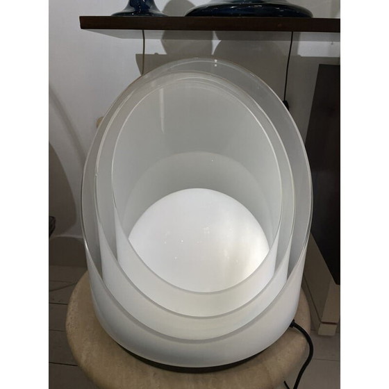 Image 1 of Lampe vintage modulaire en verre de Murano par Carlo Nason pour Mazzega, 1960