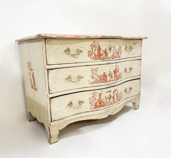 Image 1 of Chest Of Drawers, Louis Xviiie, Circa 1920