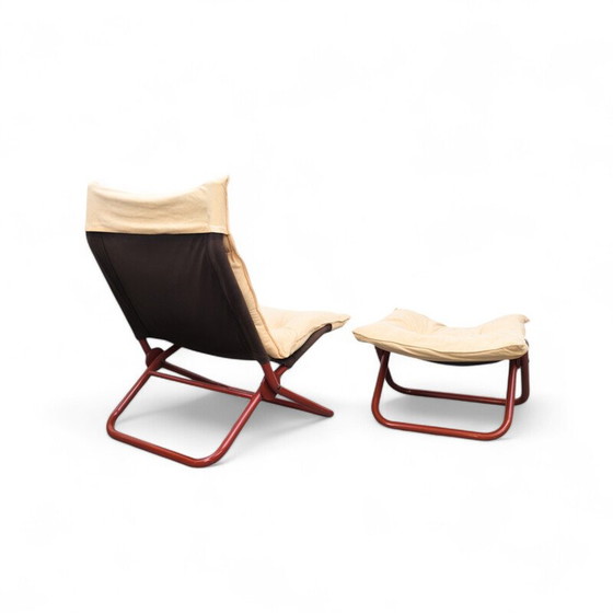 Image 1 of Chaise longue pliante vintage "Open" par Jan Dranger et Johan Huldt pour Innovator, 1970