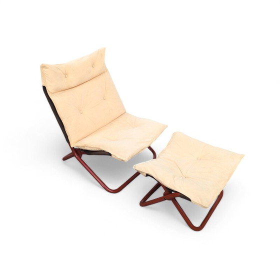 Image 1 of Chaise longue pliante vintage "Open" par Jan Dranger et Johan Huldt pour Innovator, 1970