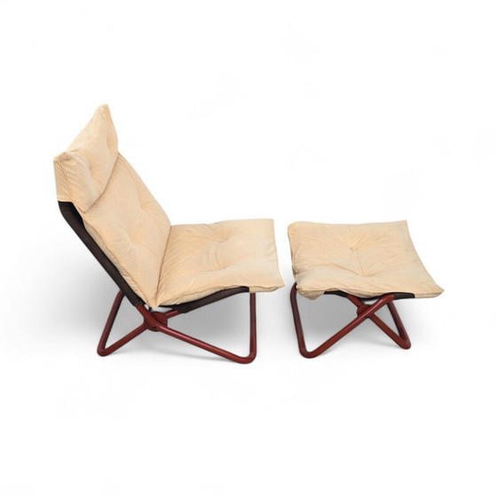 Image 1 of Chaise longue pliante vintage "Open" par Jan Dranger et Johan Huldt pour Innovator, 1970