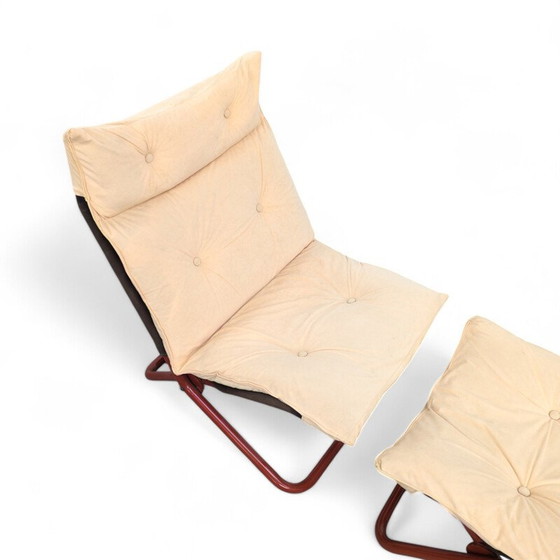 Image 1 of Chaise longue pliante vintage "Open" par Jan Dranger et Johan Huldt pour Innovator, 1970