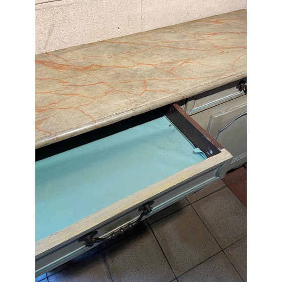 Image 1 of Buffet vintage 2 portes 2 tiroirs