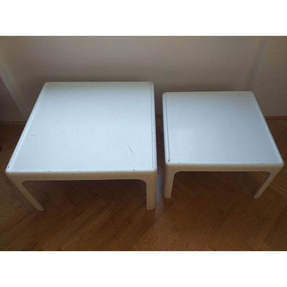 Image 1 of Tables gigognes vintage de Peter Ghyczy et Ernst Moeckl, Allemagne 1970
