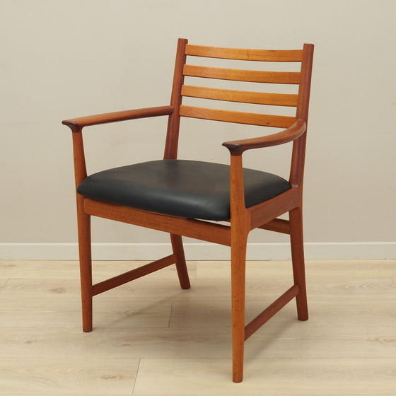 Image 1 of Chaise en teck, Design danois, 1970S, Production : Danemark