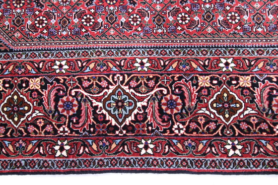 Image 1 of Tapis persan original noué à la main Bidjar Takab Très fin Noué 253 X 202 cm Top condition