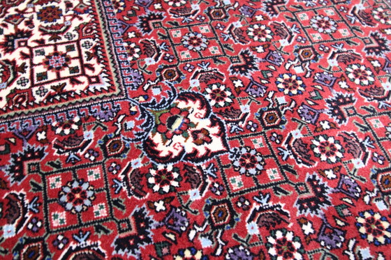 Image 1 of Tapis persan original noué à la main Bidjar Takab Très fin Noué 253 X 202 cm Top condition