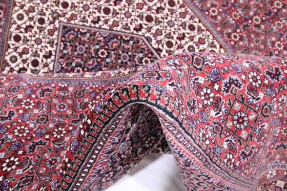 Image 1 of Tapis persan original noué à la main Bidjar Takab Très fin Noué 253 X 202 cm Top condition