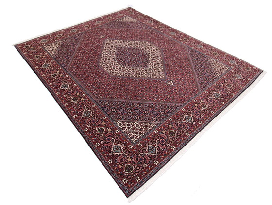 Image 1 of Tapis persan original noué à la main Bidjar Takab Très fin Noué 253 X 202 cm Top condition