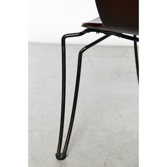 Image 1 of Ensemble de 4 chaises vintage "Anziano" par John Hutton pour Donghia, 1989