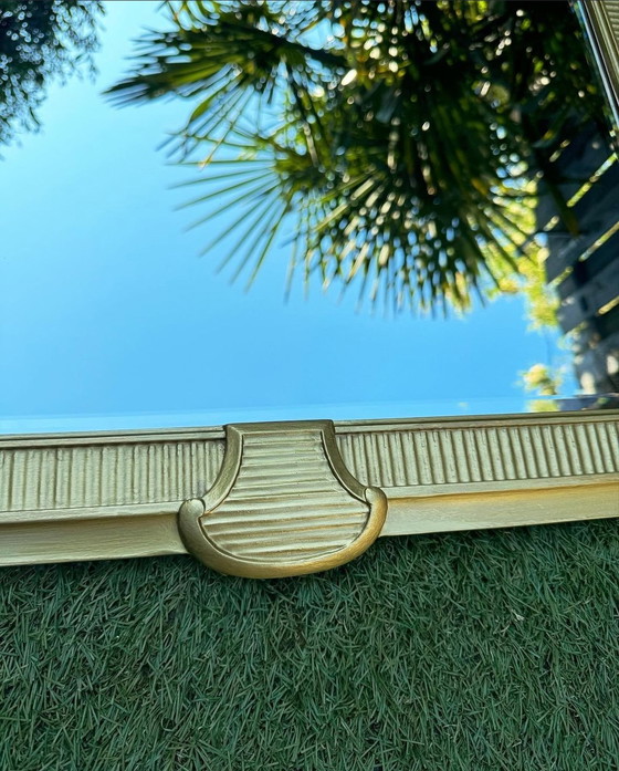 Image 1 of Classic Vintage DeKnudt Mirror Golden Trumeau