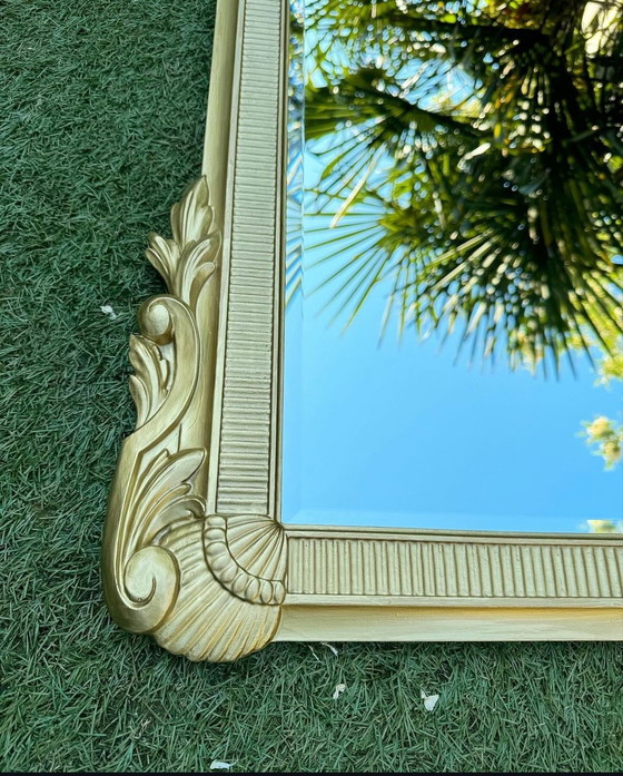 Image 1 of Classic Vintage DeKnudt Mirror Golden Trumeau