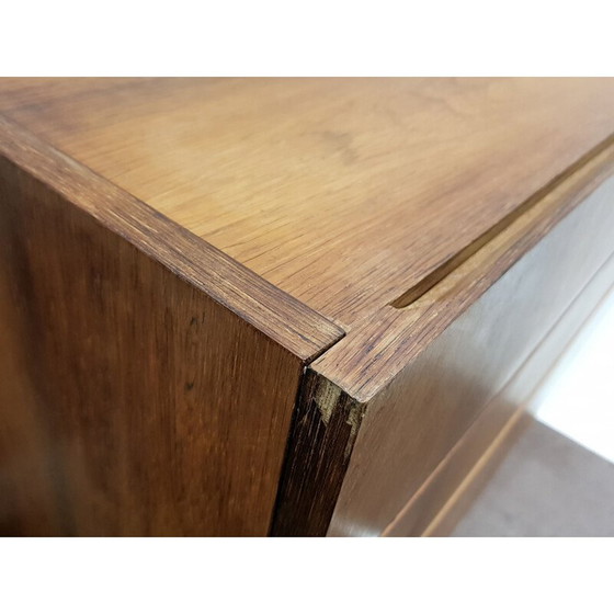 Image 1 of Commode vintage en bois et métal par André Monpoix, 1960