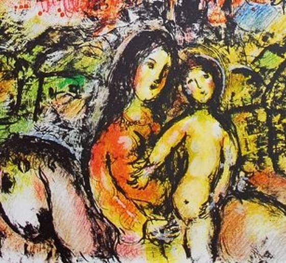 Image 1 of Marc Chagall, Sainte Famille