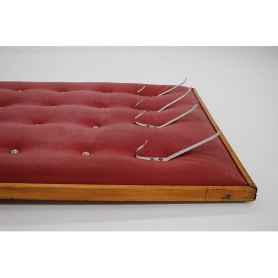 Image 1 of Panneau de porte-manteau vintage, Tchécoslovaquie 1970