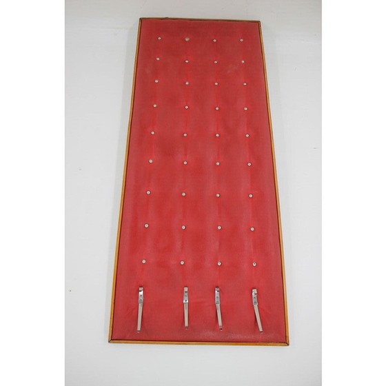 Image 1 of Panneau de porte-manteau vintage, Tchécoslovaquie 1970