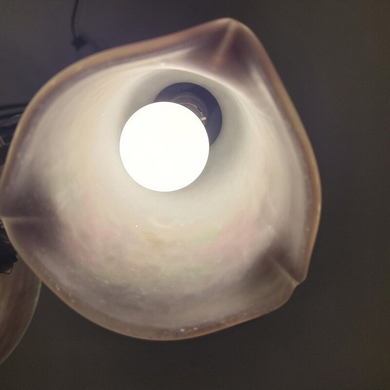 Image 1 of Lampe suspendue Vintage Art Nouveau par Muller Fréres, France 1920