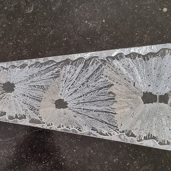 Image 1 of Lampe Vintage Daum en cristal "Cratères", 1960-1970