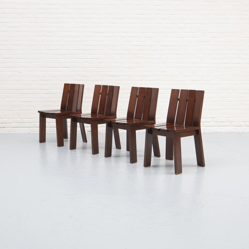 Chaises de salle à manger modernistes '70S