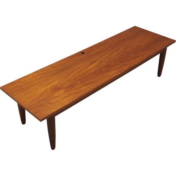 Image 1 of Buffet bas vintage en teck, Danemark 1970