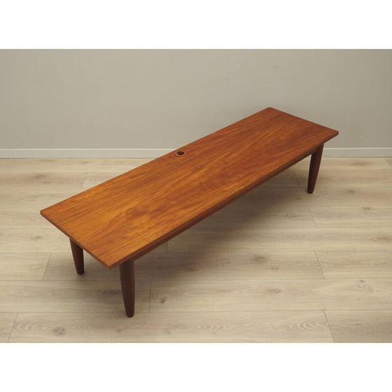 Image 1 of Buffet bas vintage en teck, Danemark 1970