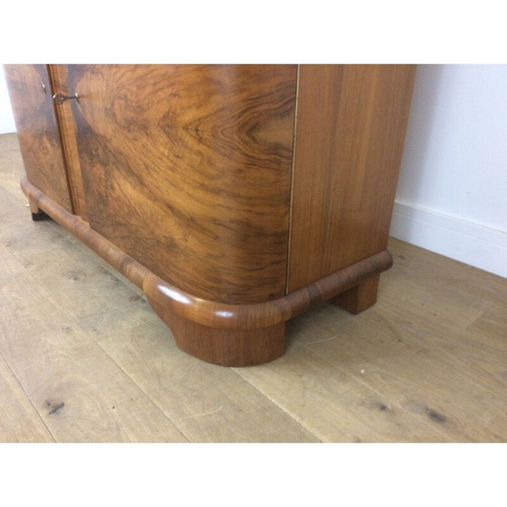 Image 1 of Vitrine Vintage Art Déco par Jindrich Halabala, 1930