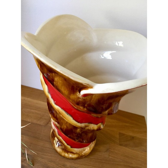 Image 1 of Vase vintage en céramique de Baudin