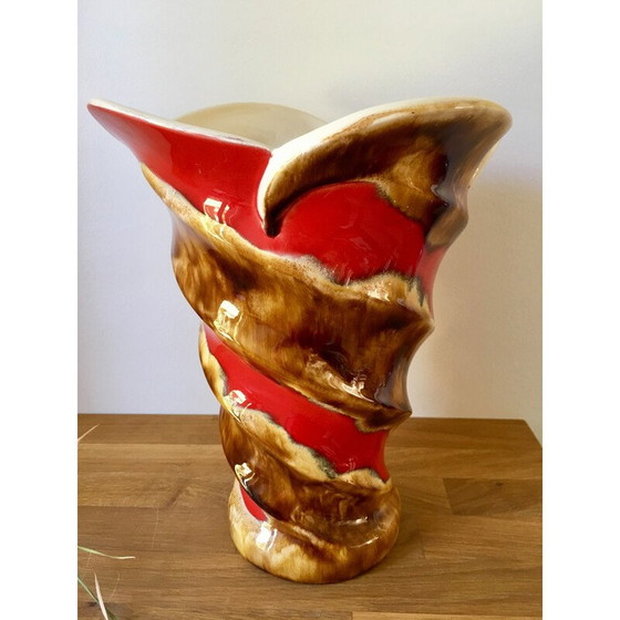 Image 1 of Vase vintage en céramique de Baudin
