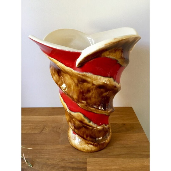 Image 1 of Vase vintage en céramique de Baudin