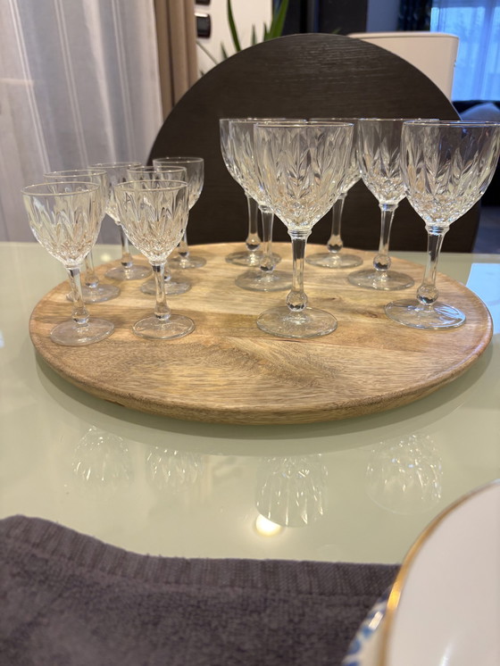 Image 1 of Ensemble De Verres En Cristal