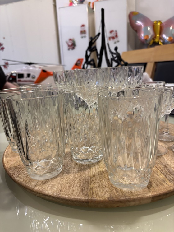 Image 1 of Ensemble De Verres En Cristal