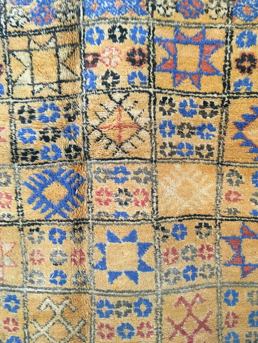 Tapis Zemmour Berbère Ancien 250 X 210 Cm