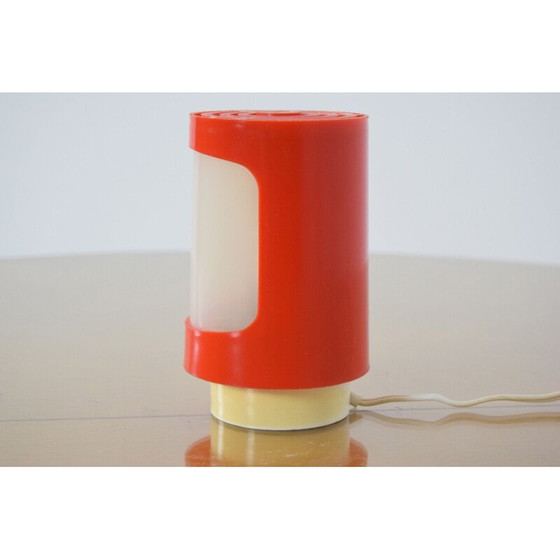 Image 1 of Lampe de table vintage en plastique, Tchécoslovaquie 1970