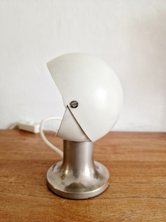 Image 1 of Lampe de table des années 1980. Boule d'œil