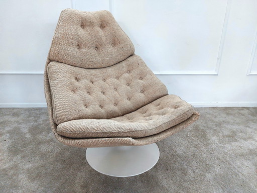 Fauteuil F588 Par Geoffrey Harcourt Pour Artifort- Pays-Bas 1960