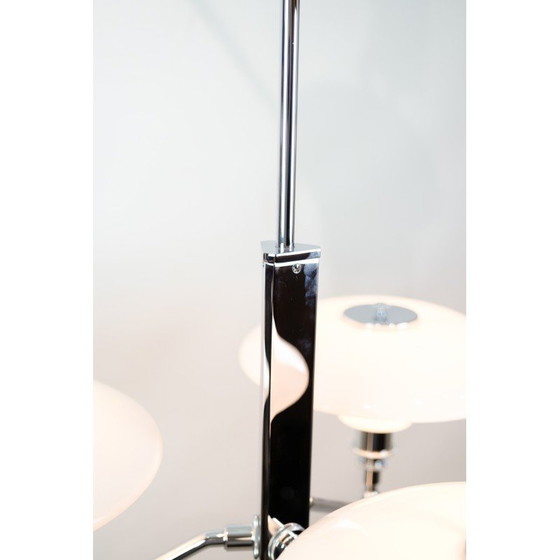 Image 1 of Lampe suspendue vintage en verre opale par Poul Henningsen pour Louis Poulsen, années 1925-1926