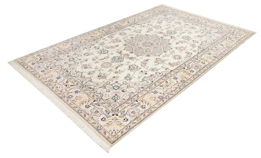 Elégant tapis persan Naïn noué à la main -9 Lah- Size. 255 X 165 Cm - No.416225-0