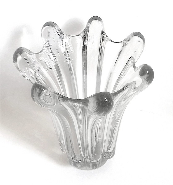 Image 1 of Vase Cristal Années 60 Hauteur 27 Cm