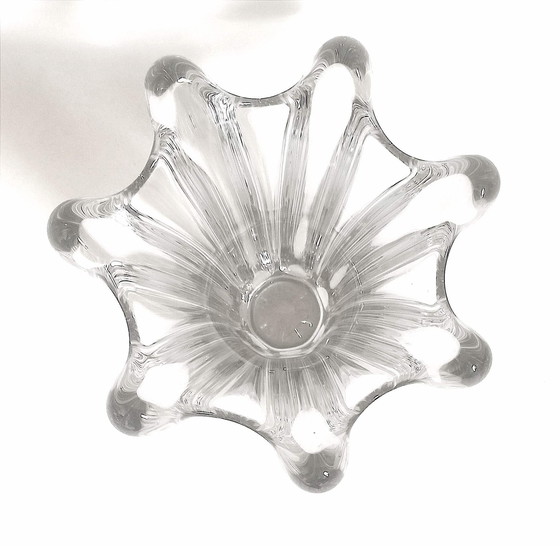 Image 1 of Vase Cristal Années 60 Hauteur 27 Cm