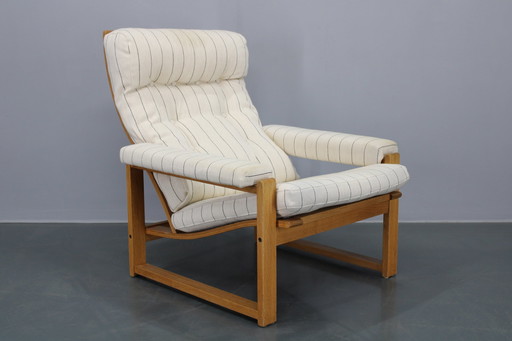 Fauteuil en chêne danois 1970S