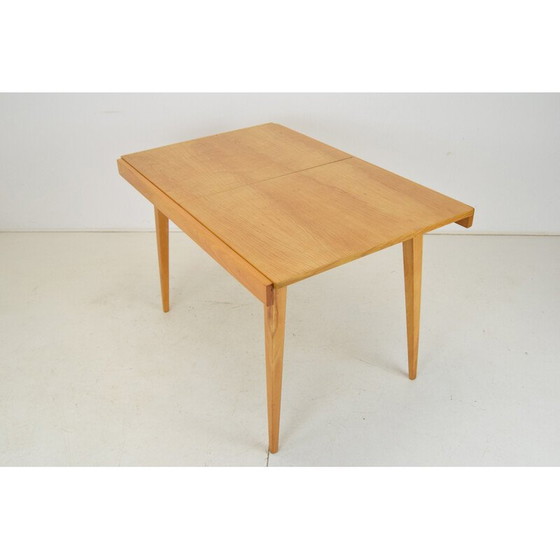 Image 1 of Table de salle à manger pliante du milieu du siècle par Frantisek Jirak pour Tatra, Tchécoslovaquie, années 1960