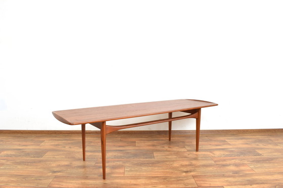 Image 1 of Table basse en teck du Mid Century par Tove Kindt-Larsen pour France & Søn / France & Daverkosen, 1960S